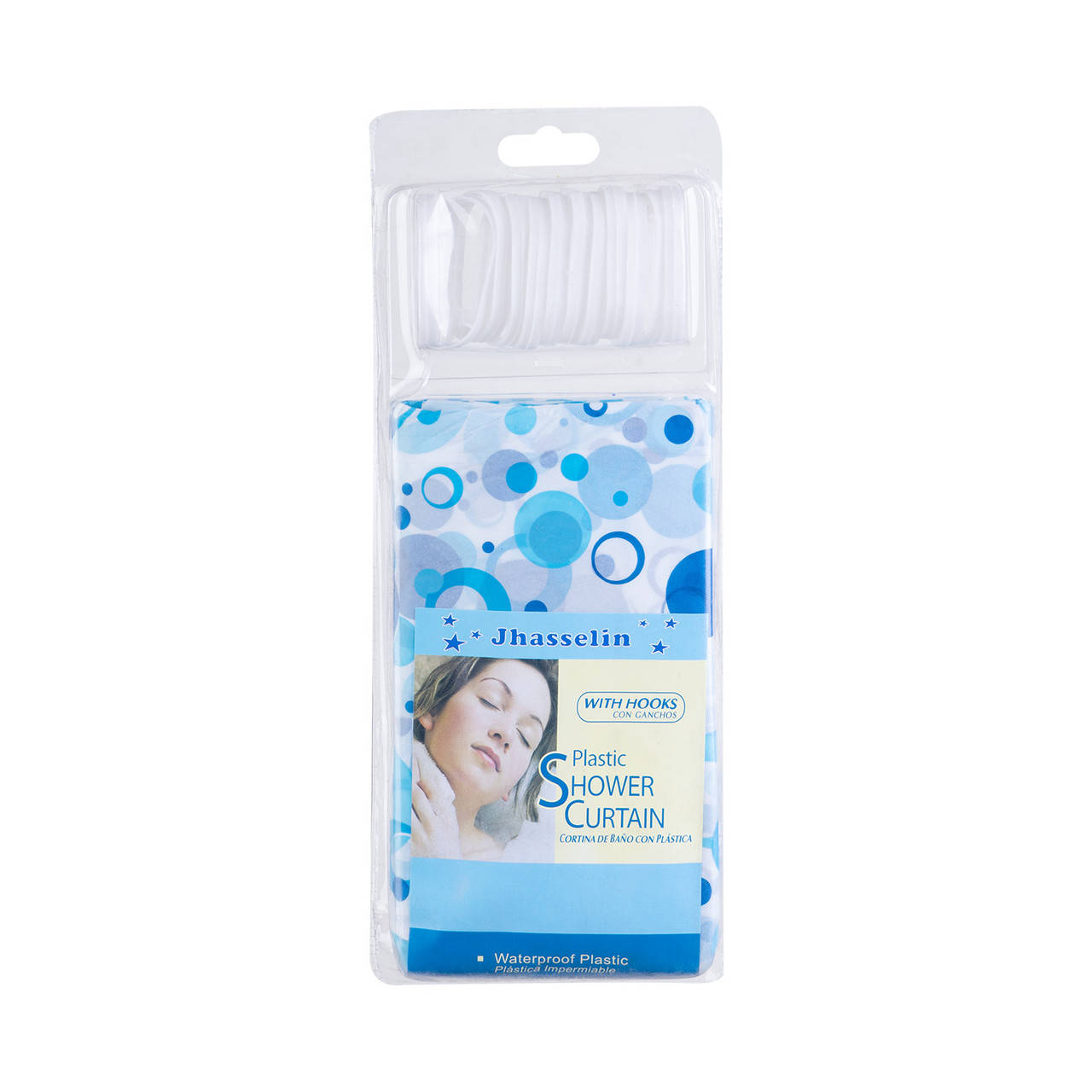 

Штора для ванной комнаты Chaoya 180х180 см, микс