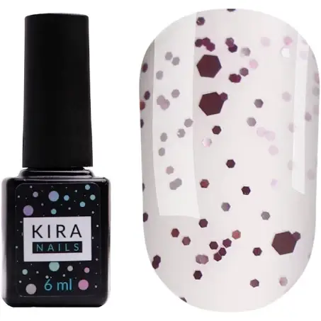 

Топ Kira Nails Top Pink Yogurt без липкого слоя 6 мл