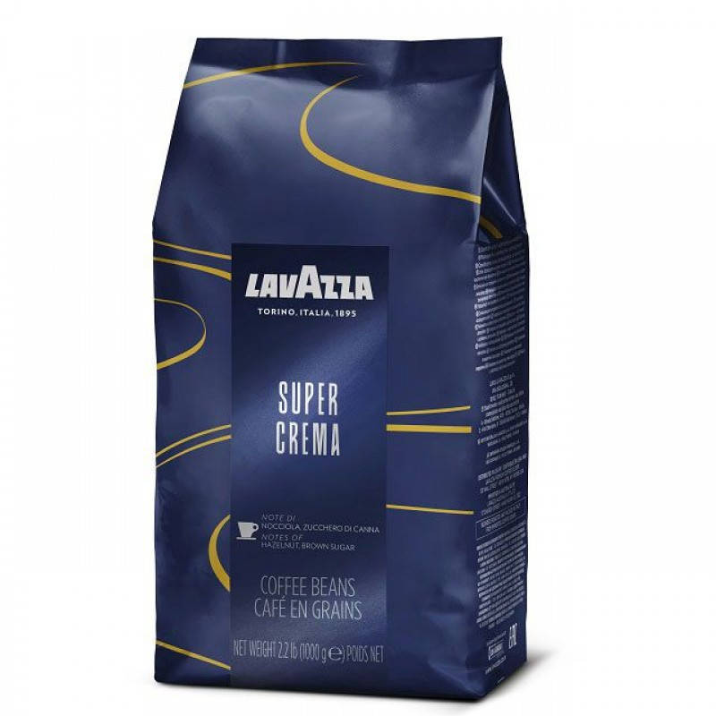 

Кофе в зернах Lavazza Super Crema 1кг Италия