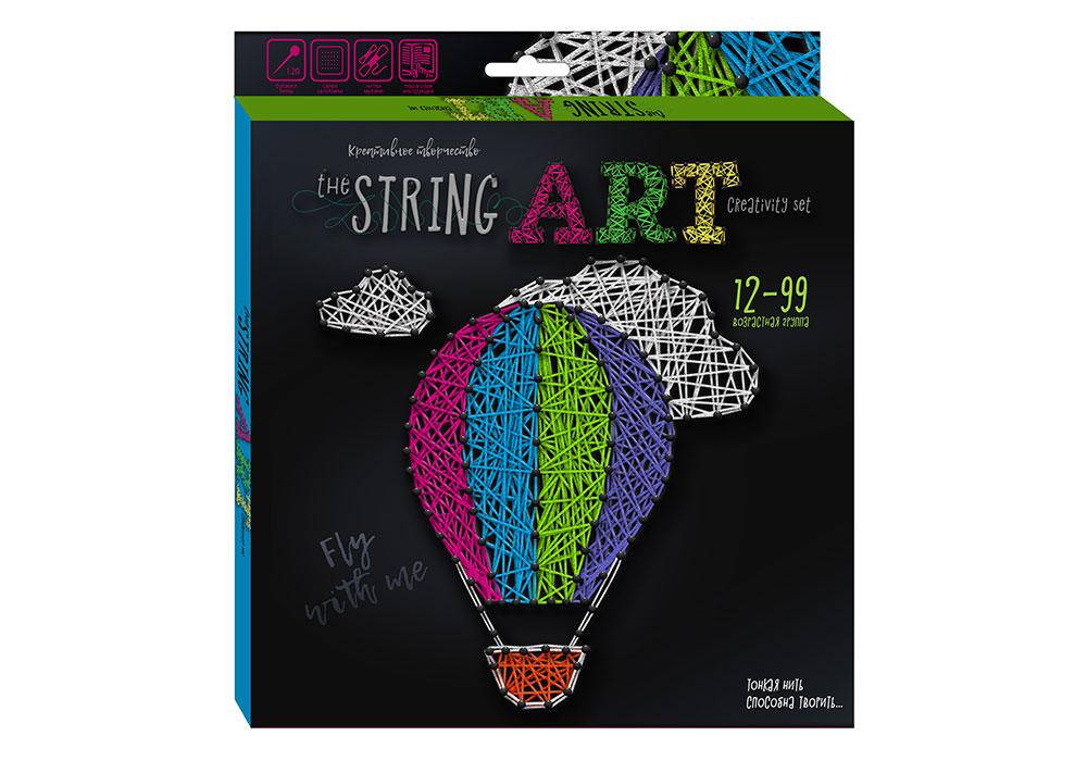 

Набор креативного творчества "STRING ART" укр., в кор. 23*23*2см (12шт)