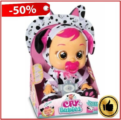 

Интерактивная кукла Дотти CRY BABIES DOTTY, плачущий младенец Плакса Дотти