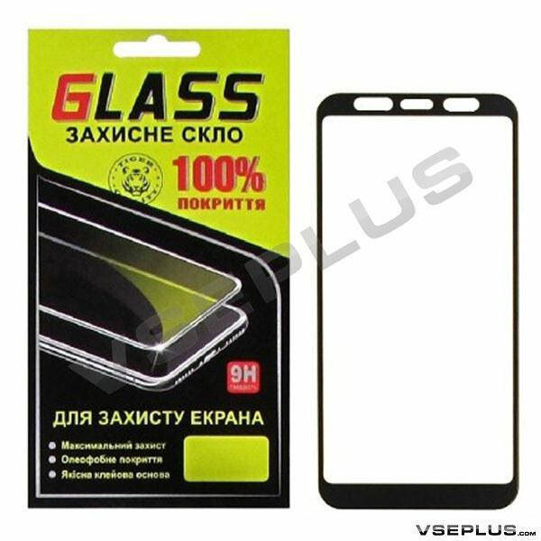 

Защитное стекло Samsung A750 Galaxy A7, G-Glass, черный, 2.5D