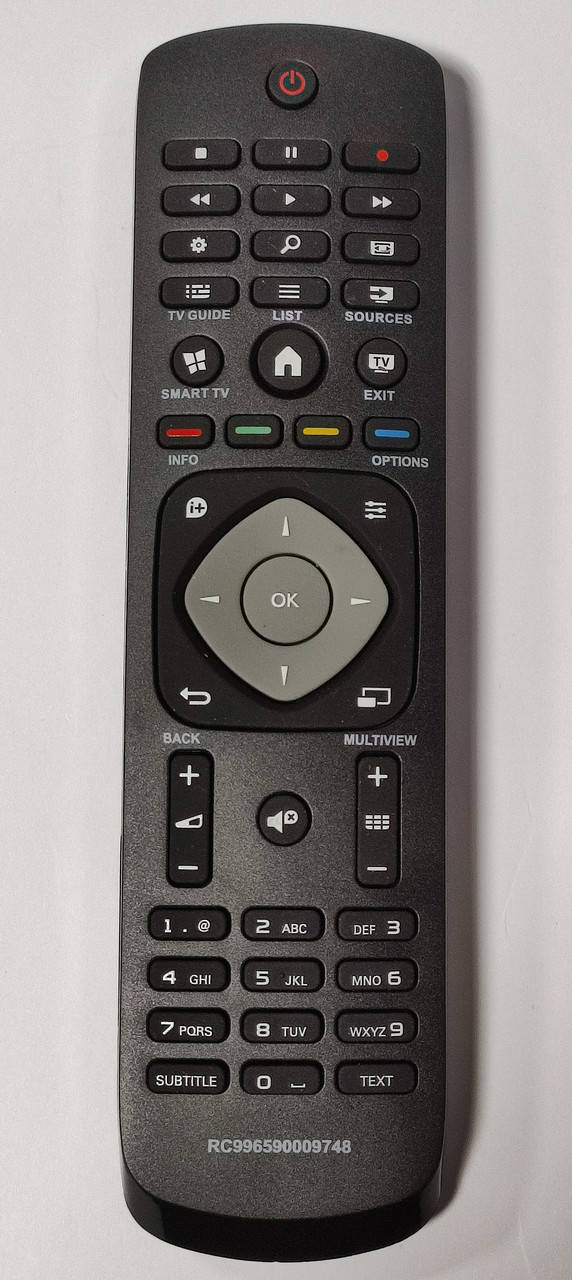 

Пульт для телевізора Philips RC- 9965 9000 9748, Черный
