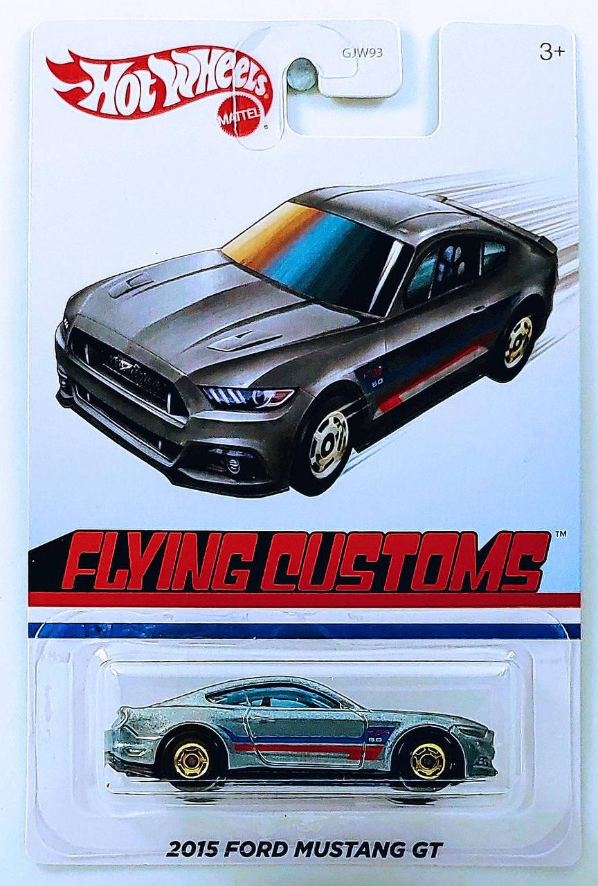 

Машинка Hot Wheels - 2015 Ford Mustang GT - 2020 Flying Customs - Target Exclusive - GJX06. Mattel. Оригинал