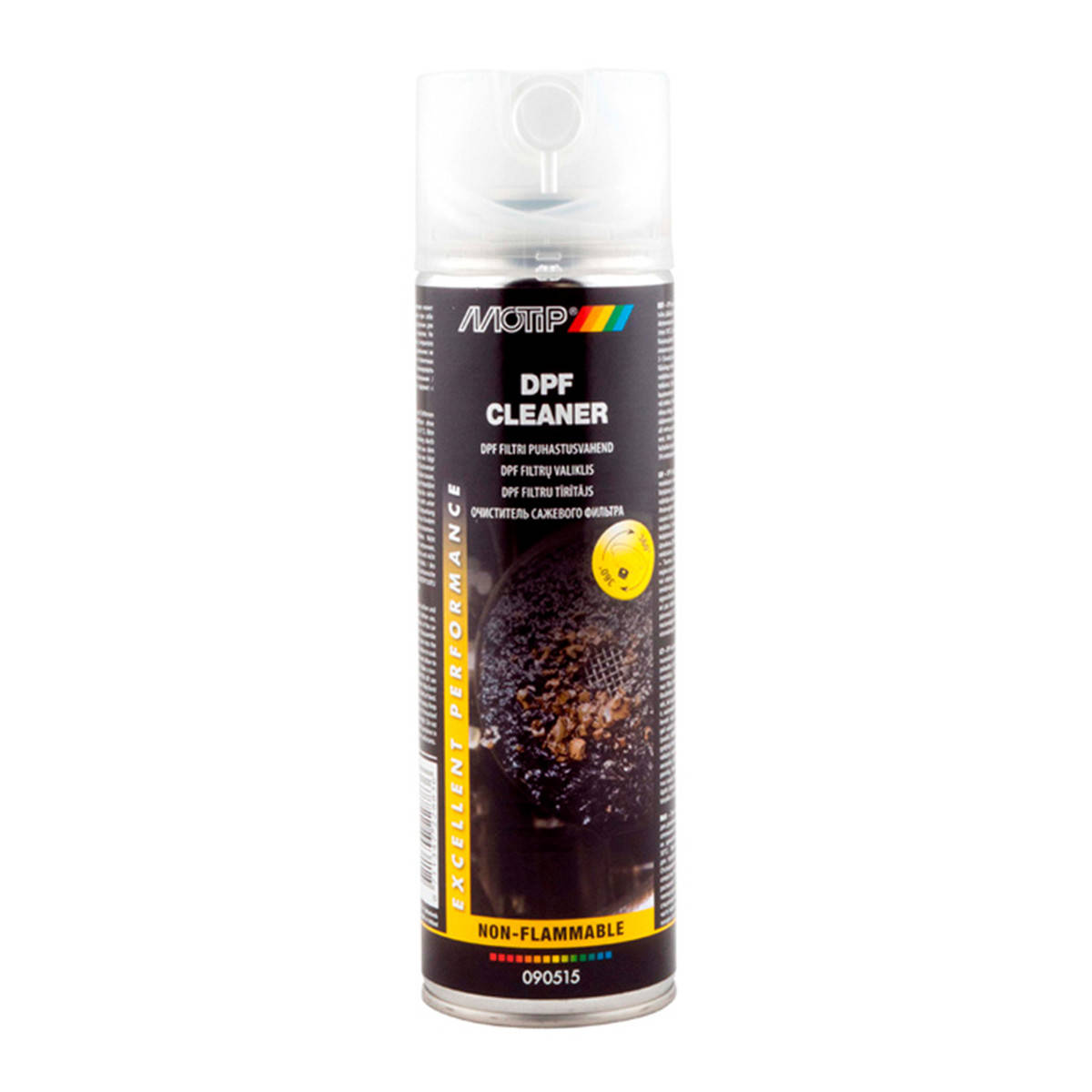 

Аэрозольный очиститель сажевого фильтра Motip DPF cleaner 400 мл (090515)