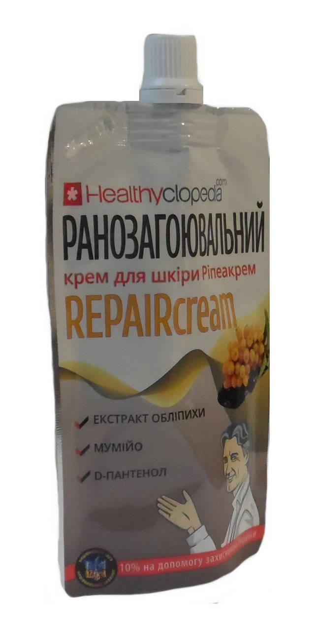 

Крем для кожи ранозаживляющий REPAIRcream Рипеакрем 100 мл Healthyclopedia