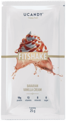 

Порционный протеин Ucandy FitShake Sachet Баварский Ванильный Крем (25 грамм)