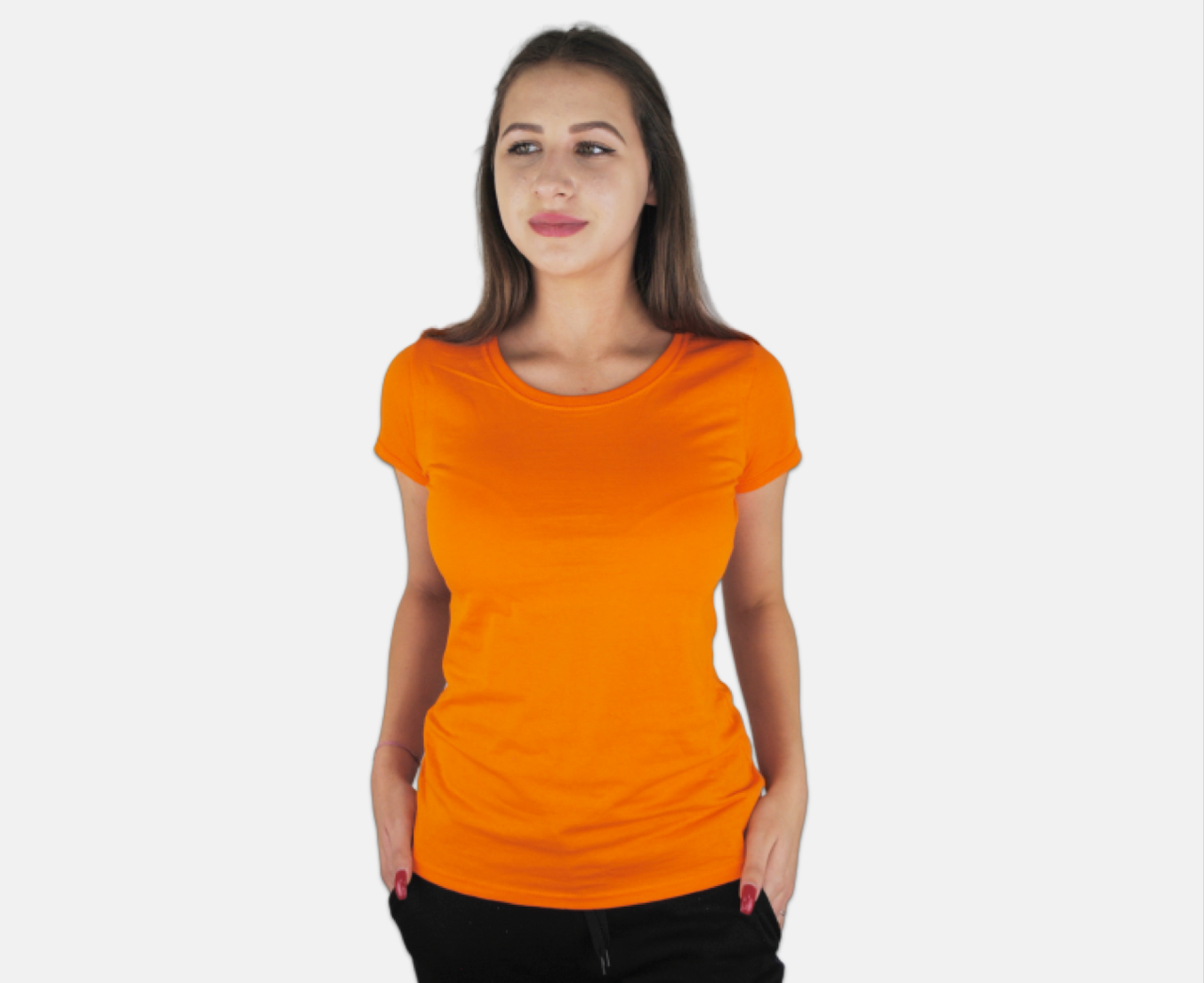 

Женская Футболка Оранжевая Классическая Fruit of the loom 61-372-44 XXL, Оранжевый