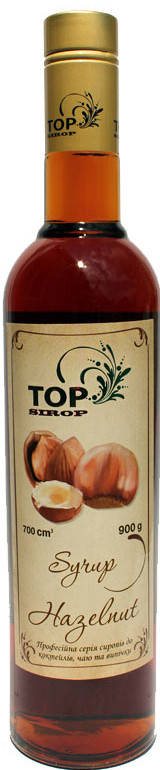 

Сироп ТМ Top Sirop Лесной орех 900 г