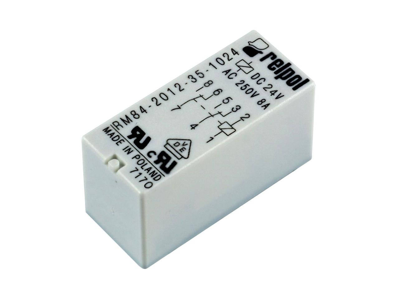 

RM84-2012-35-1024 (24VDC) струм-8A / контакти-2С