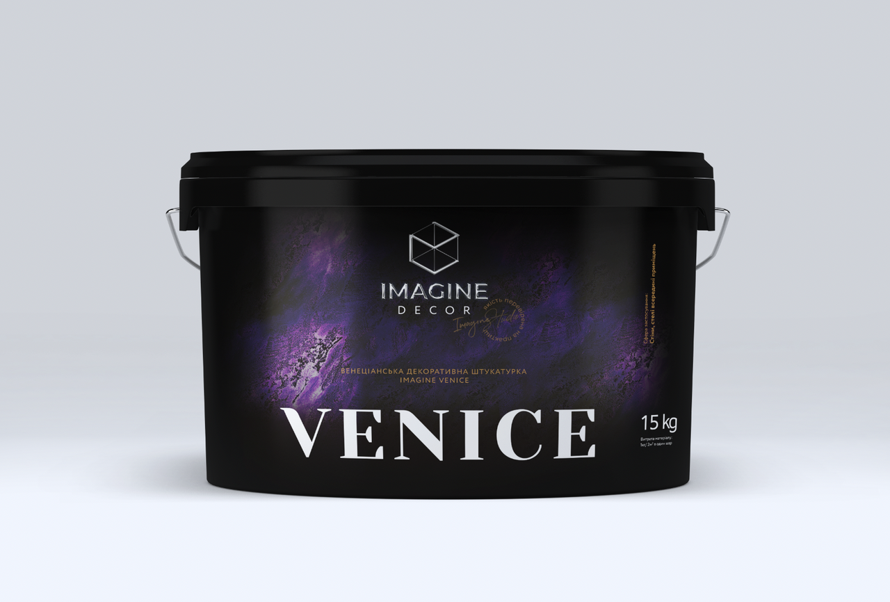 

Венецианская штукатурка "Veniсe" 15 кг ТМ Imagine Decor