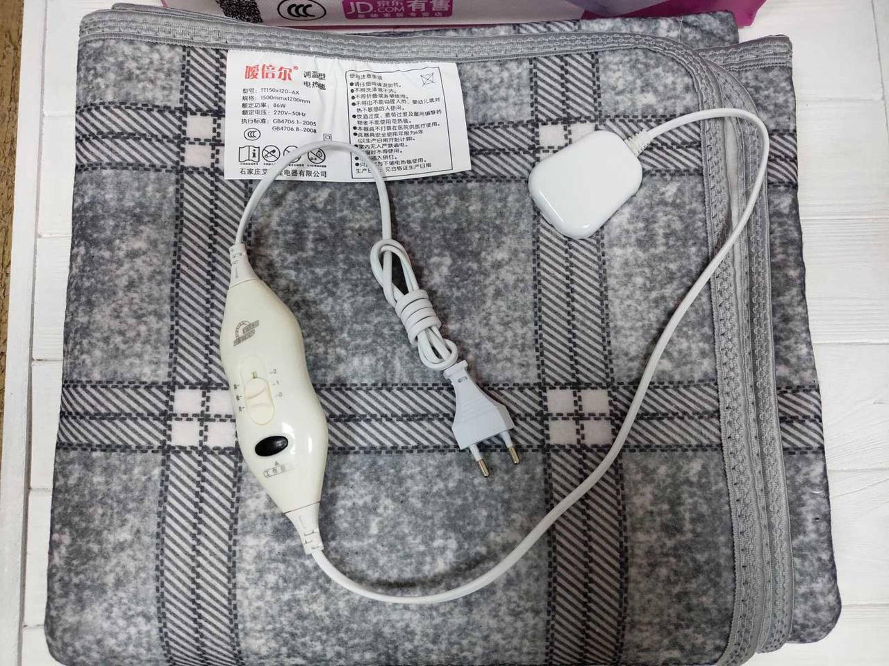 

Электропростынь байковая AIBEIER , размер 120х150 см