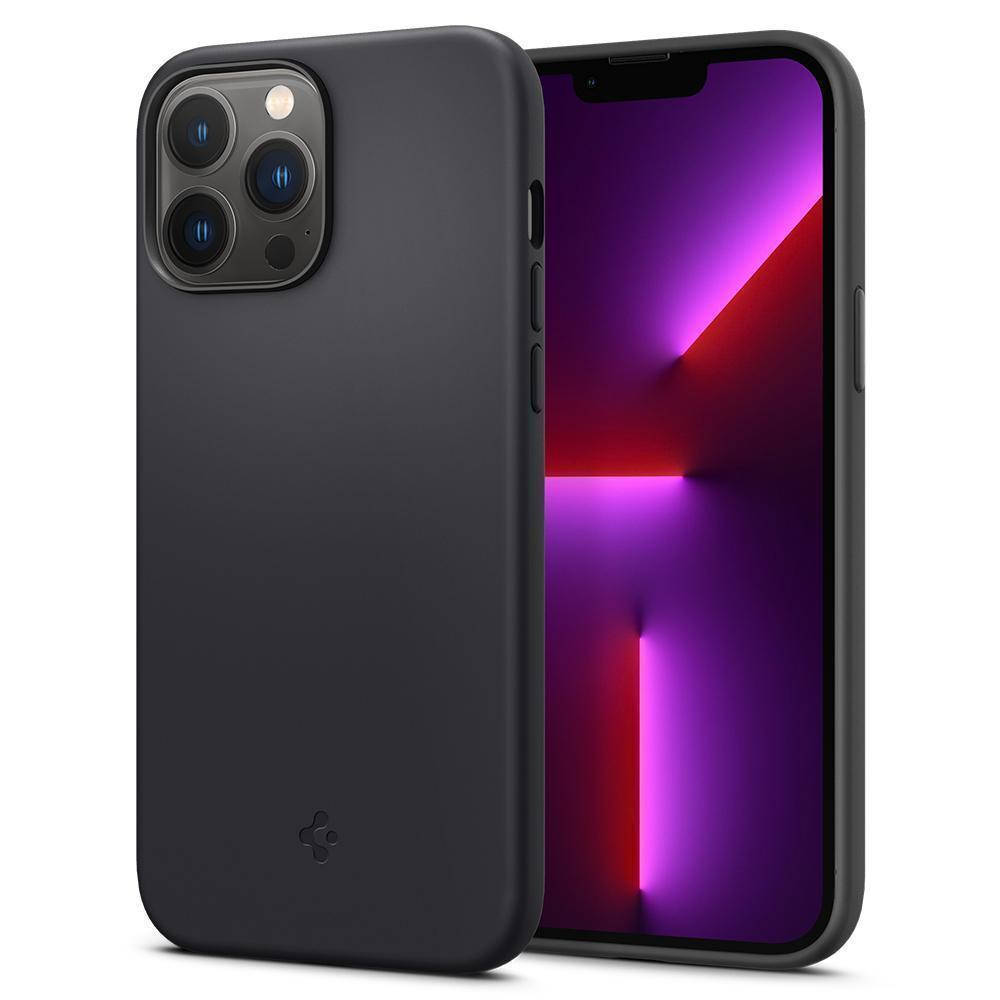 

Чехол Spigen Silicone FIt для iPhone 13 Pro Max Black (ACS03228), Черный