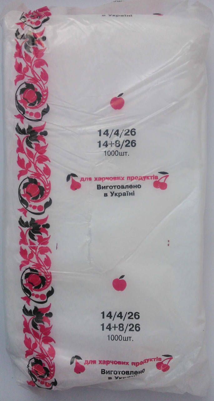 

Пакет фасовка 14*26, Белый