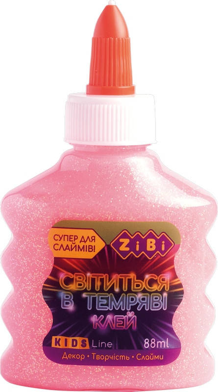 

Клей ПВА ZiBi KIDS Line СВЕТЛЯЧОК 88 мл люминесцентный розовый (ZB.6115-10)