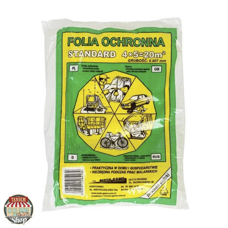 

Универсальная маскировочная пленка Moto Gama Folia Ochronna, 4 м x 5 м