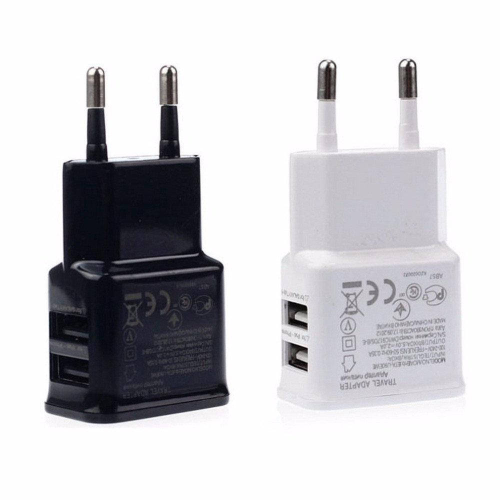 

USB зарядное устройство для телефонов и планшетов - 2 разъема USB