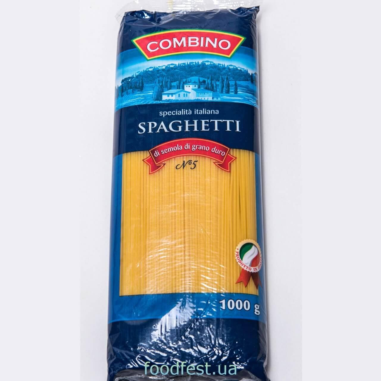 

Спагетти Spaghetti №5 ТМ Combino 1кг