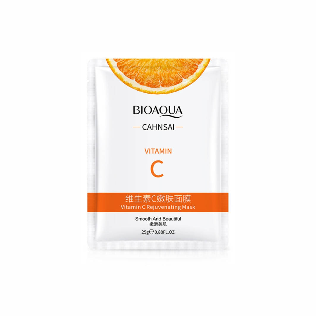 

Маска для лица с екстрактом апельсина Bioaqua Cahnsai Vitamin C Facial Mask