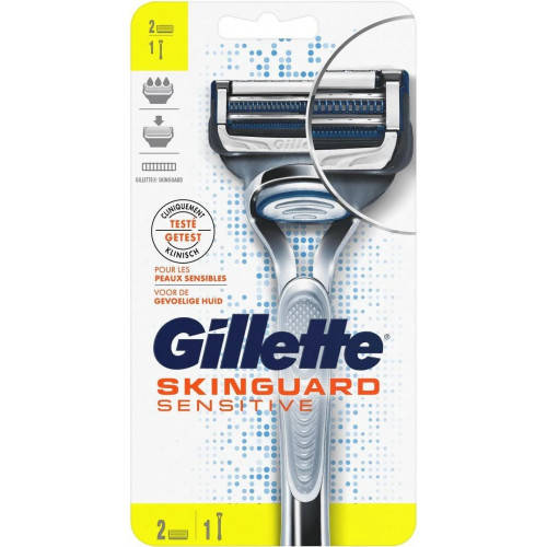 

Станок Gillette Fusion SkinGuard (2) без подставки, Белый