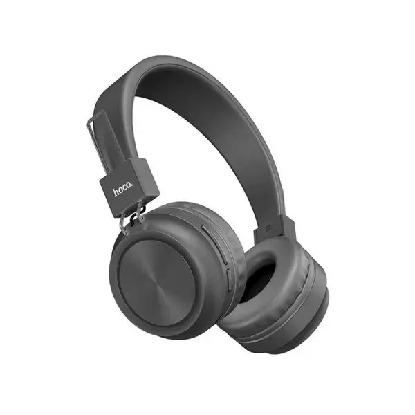 

Наушники накладные беспроводные с микрофоном Hoco W25 Promise Gray