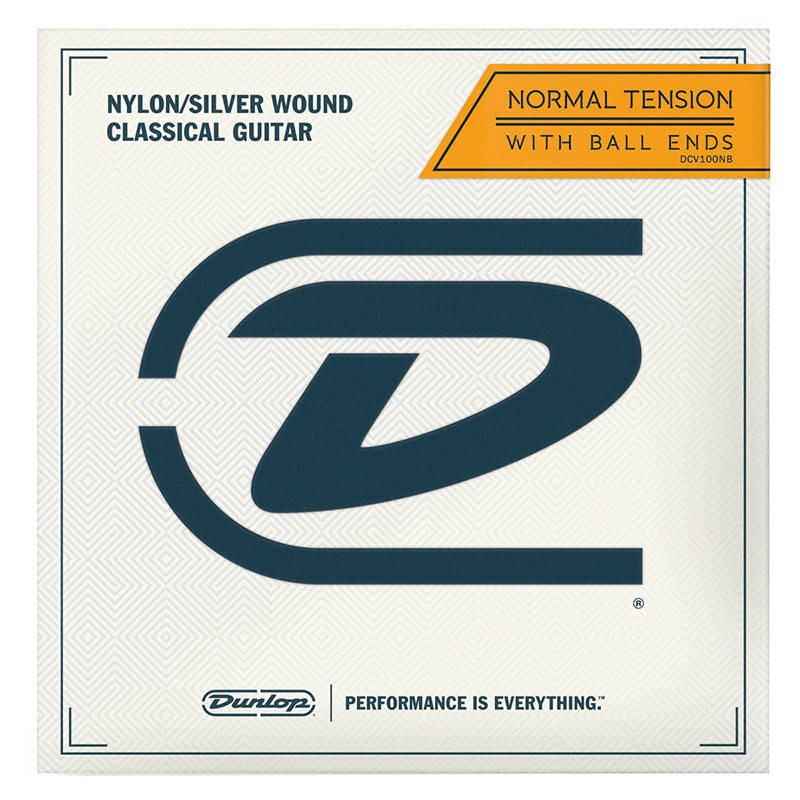 

Струны для классических гитар DUNLOP DCV100NB Performance Series Classical (Ball Ends)