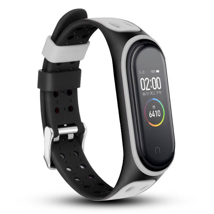 

Ремешок Silicone Strap для Xiaomi Mi Band 5 / 6 Grey