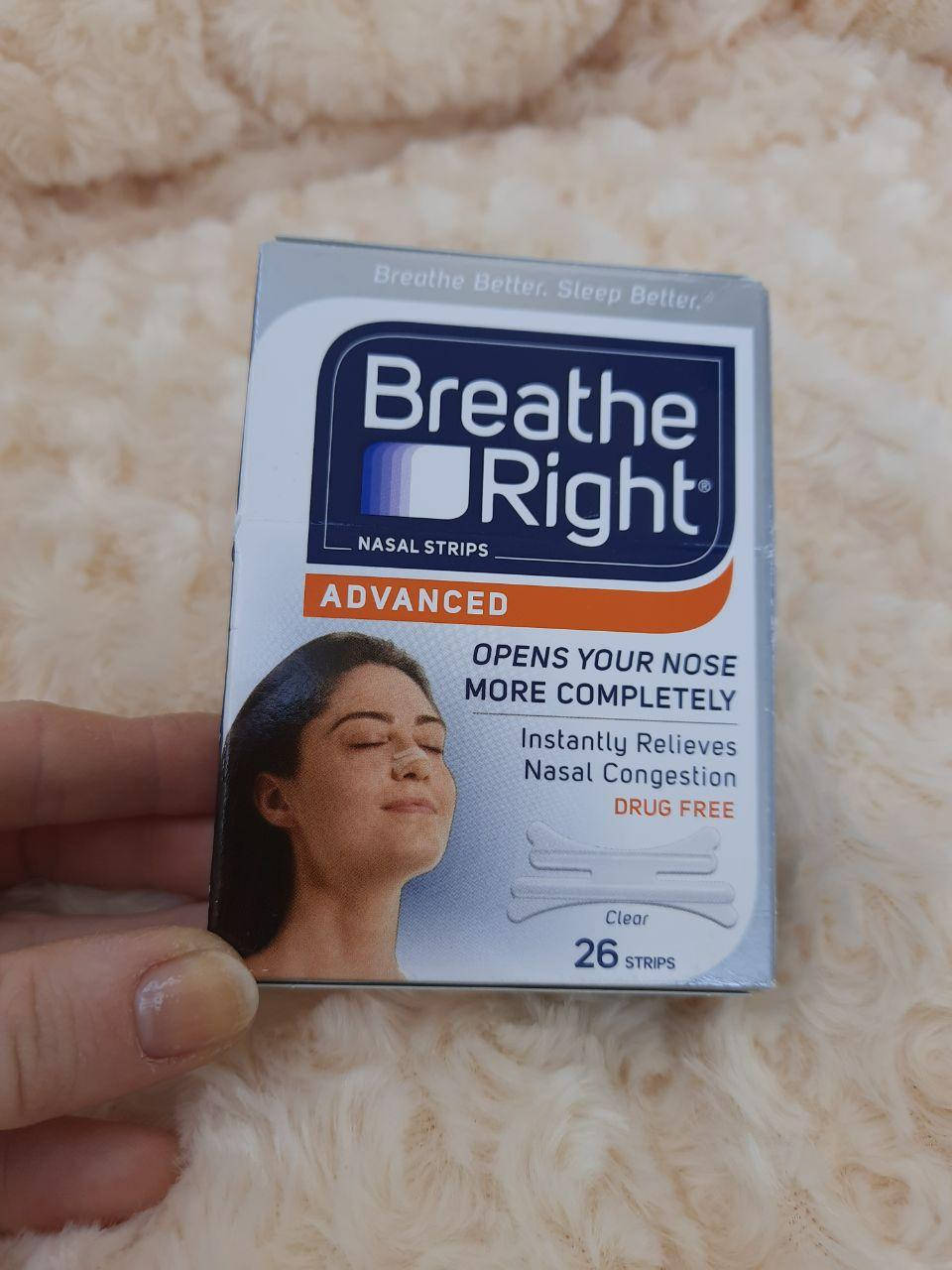 

Бриз Райт (Breathe Right) полоски от храпа телесные