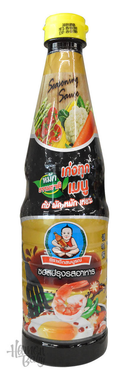 

Соевый соусис вкусом грибов для маринада, 700 мл, ТМ Healthy boy, Таиланд