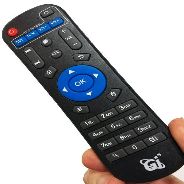 

Пульт для тюнера smart tv box gi lunn, Черный
