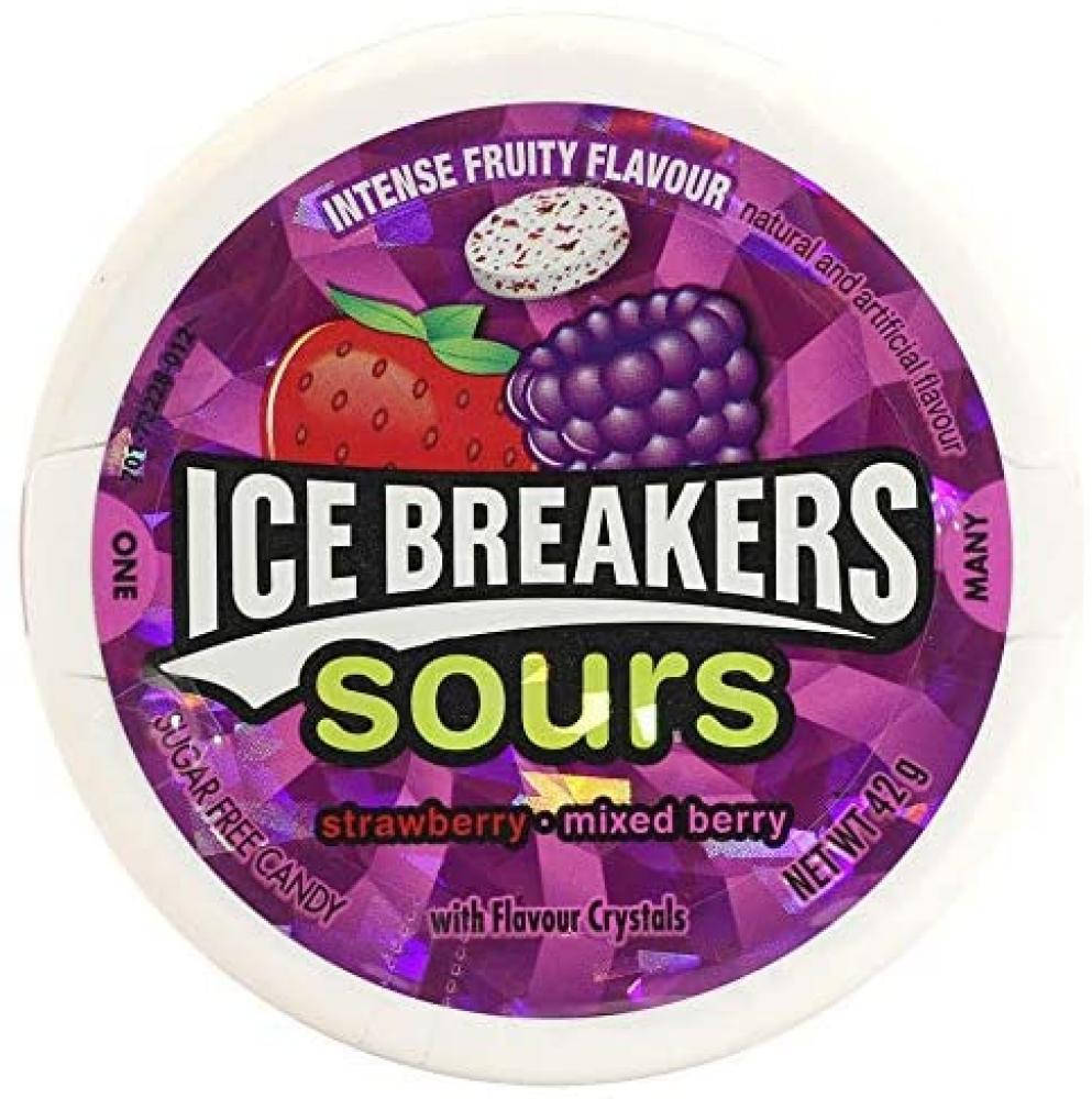 

Ice Breakers Sours Strawberry Mixed Berry 42 g