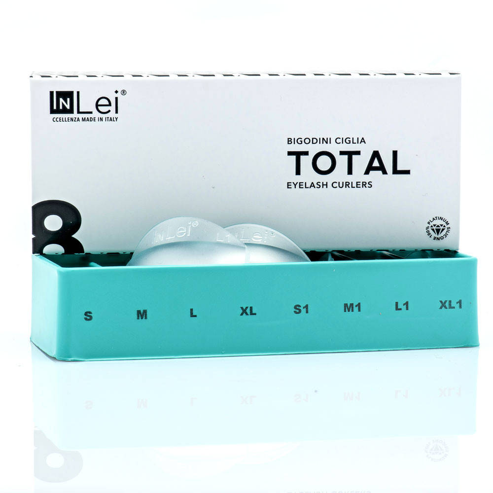 

Набор силиконовых бигуди "Total" InLei, 8 пар