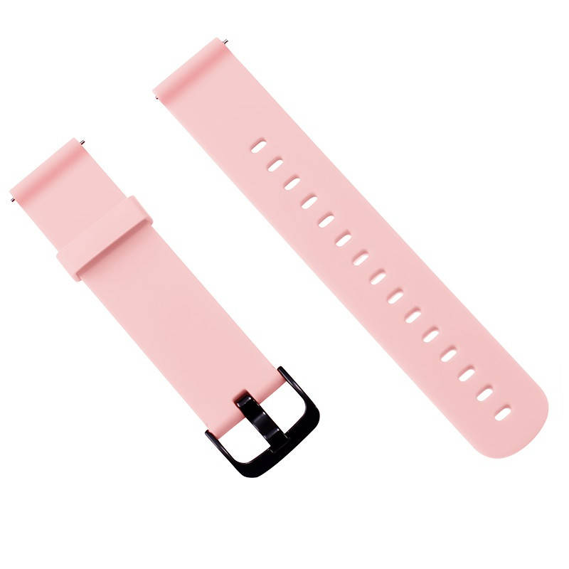 

Ремешок силиконовый Classic для смарт-часов Xiaomi Amazfit Bip, Bip S, Bip Lite, GTR, GTS, персиковый (20мм)