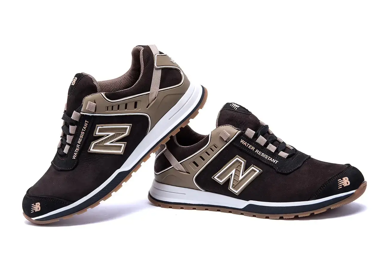 

Мужские кожаные кроссовки NB Clasic Brown 41, Коричневый