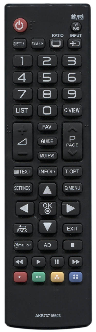 

Пульт для телевизора LG AKB73715603
