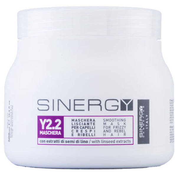 

Маска для гладкости непослушных волос Sinergy Cosmetics Y2.2 500 мл