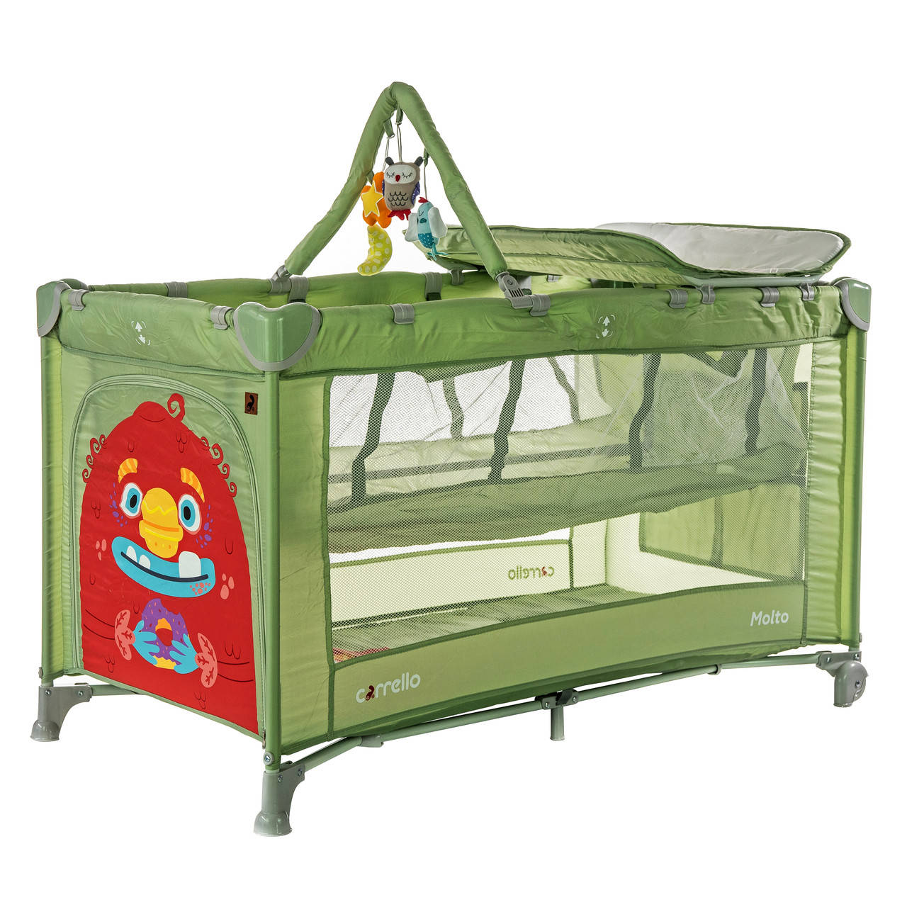 

Манеж Molto, «Carrello» (CRL-11604), цвет Cameo Green (зелёный)