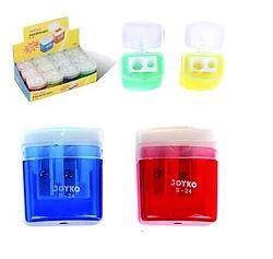 

Точилка двойная с контейнетом 4 цвета