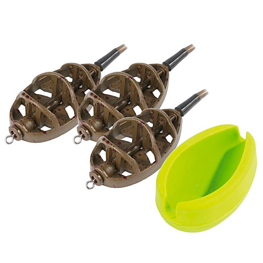 

Набор кормушек Mikado Method-Feeder Fortis Set L 3+1 с формой для наполнения 3x45гр