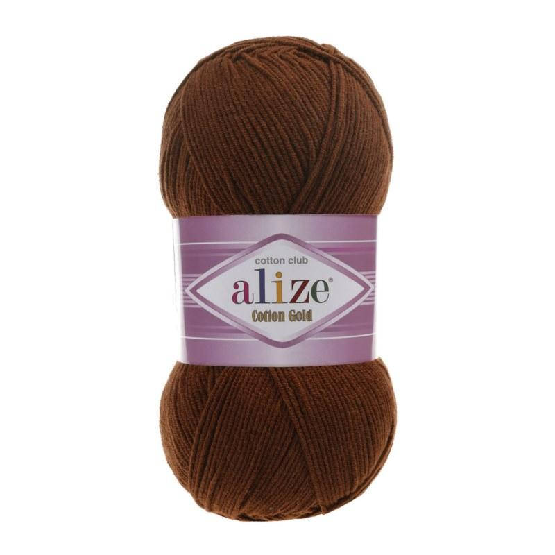 

Alize Cotton Gold - 690 коричневый