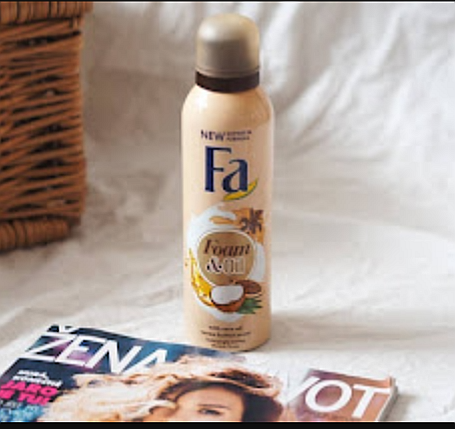 

Піна для душу Fa Mousse & Oil з ароматом кокосової олії та масла какао