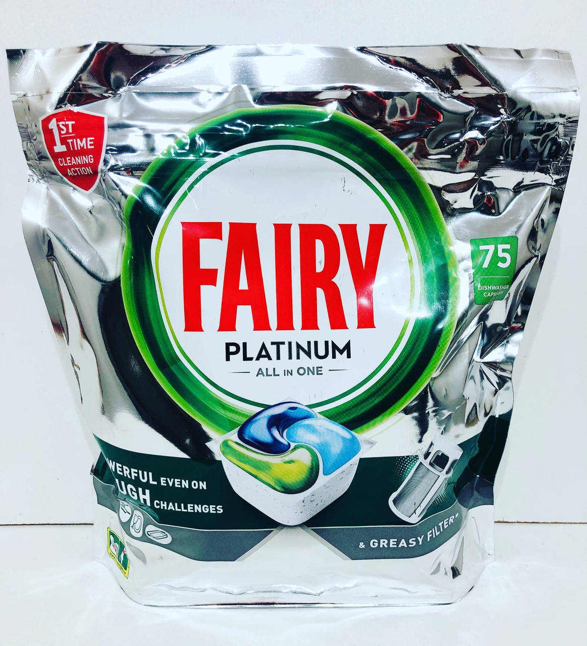 

Капсули для посудомийної машини Fairy Platinum All-in-One,75шт