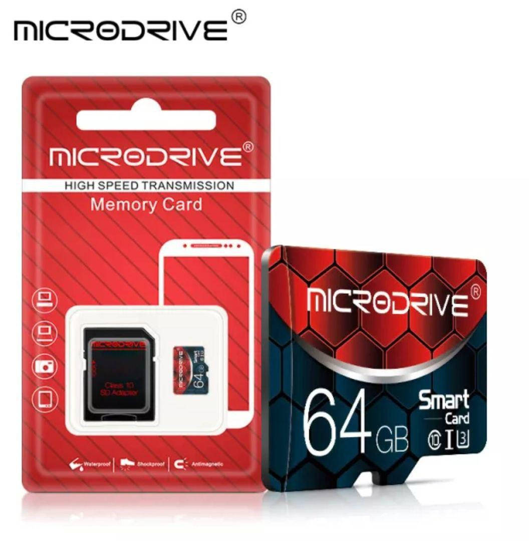 

Карта пам'яті Microdrive 64Gb з SD адаптером