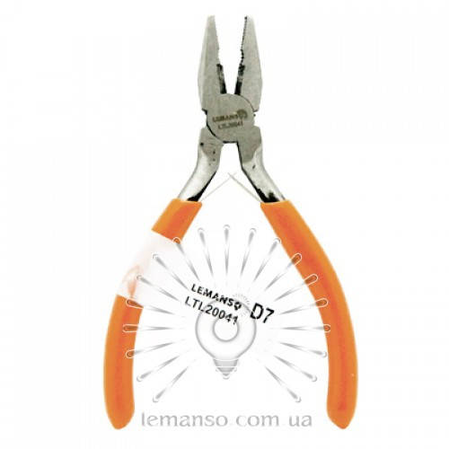 

Плоскогубцы LEMANSO 5" LTL20041 оранжевые