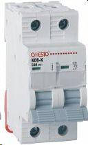 

Автоматический выключатель ONESTO 2п С 16А MCB 6kA (KC6-K)