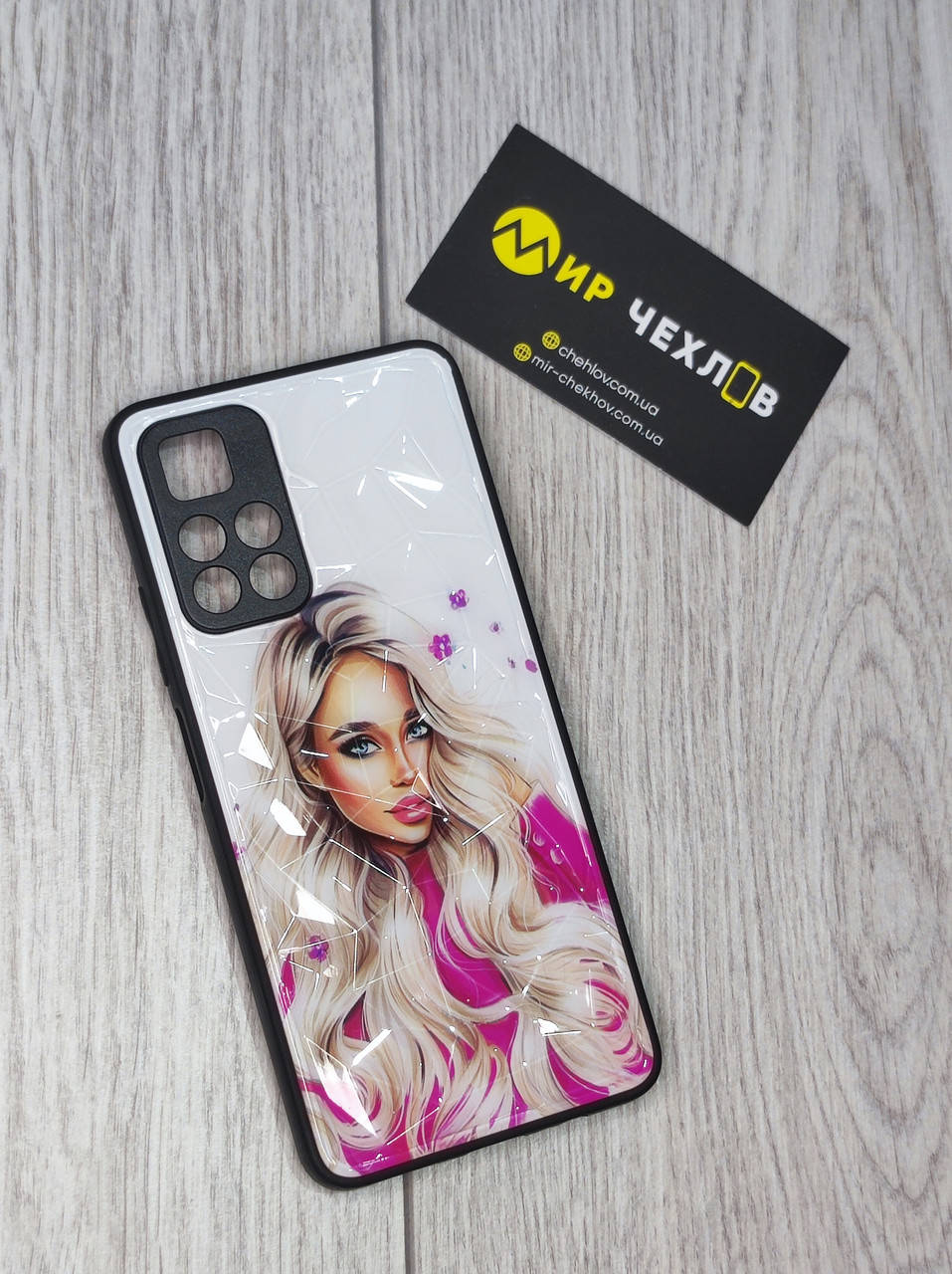 

TPU+PC чохол Prisma Ladies для Xiaomi Poco M4 Pro 5G (Pink) 52729 Китай 52729 Китай*