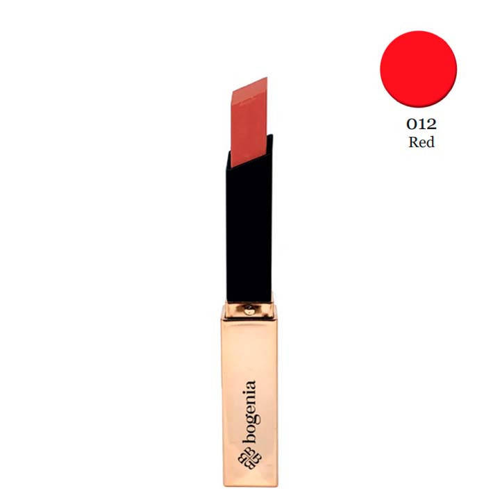 

Помада гелевая Bogenia Glossiness BG700 - №12 (Red)