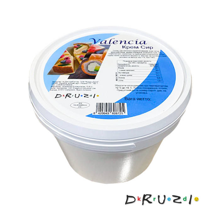 

Крем-сыр Valencia 2 кг (Испания)