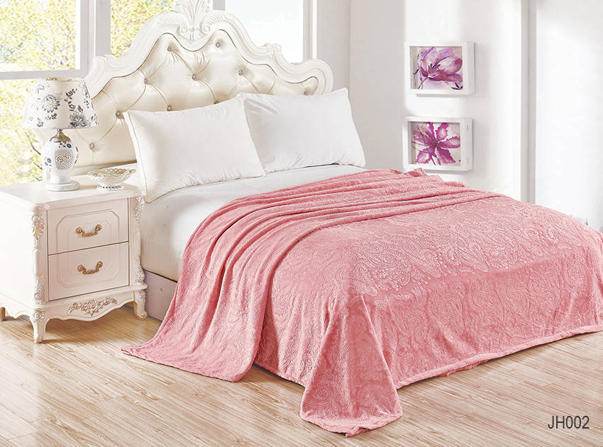 

Плед ТМ TAG/200х220 Плед велсофт (тиснение) JH002