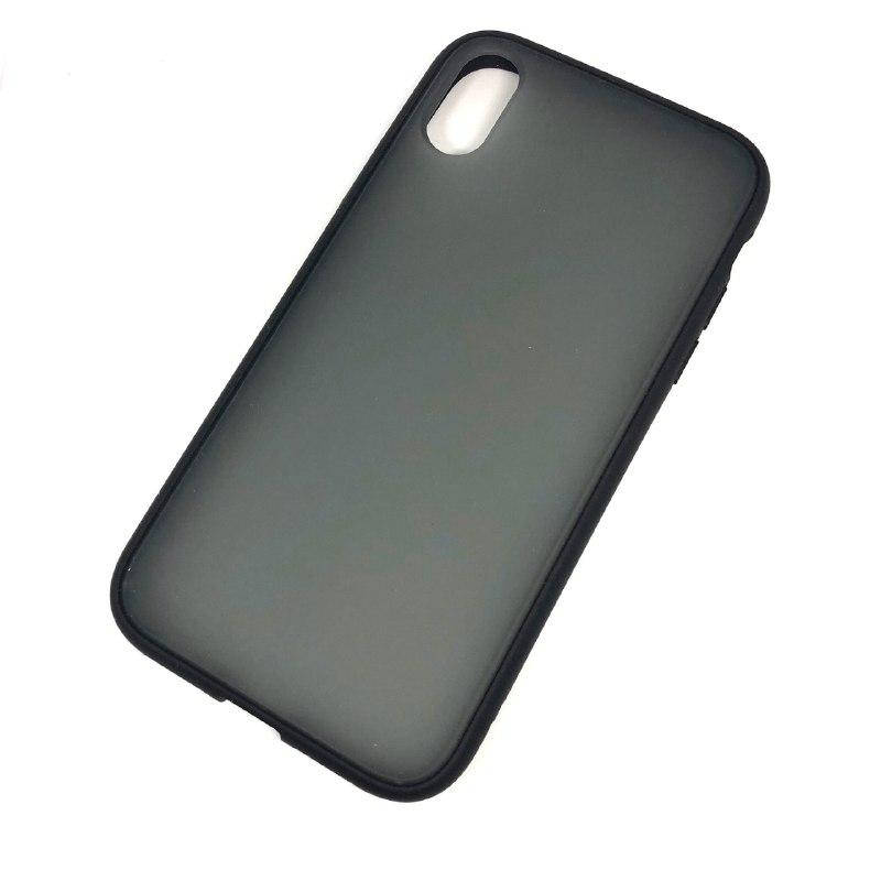 

Противоударный чехол на iPhone XR черный, avenger case black